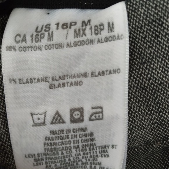 New Dockers Women’s 16P Petite Gray Metro Trousers Slacks Pants NWT - Picture 14 of 15